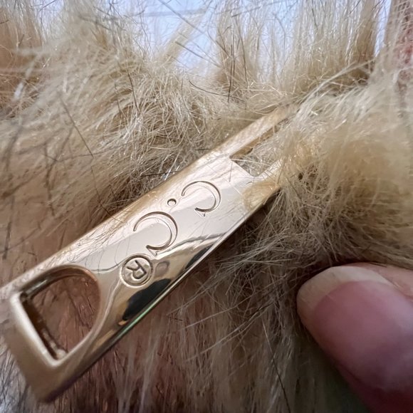 C.C faux fur purse - Picture 4 of 5